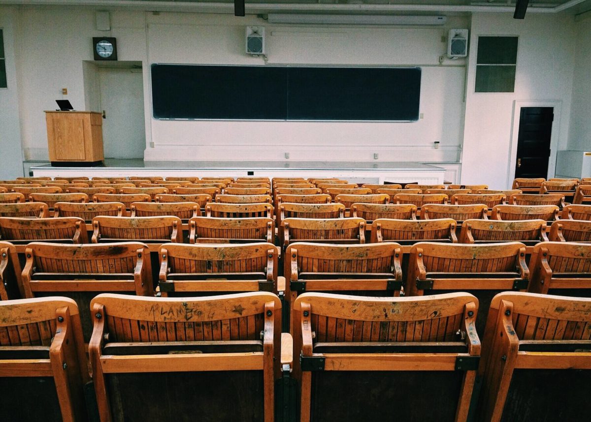 auditorium benches chairs class